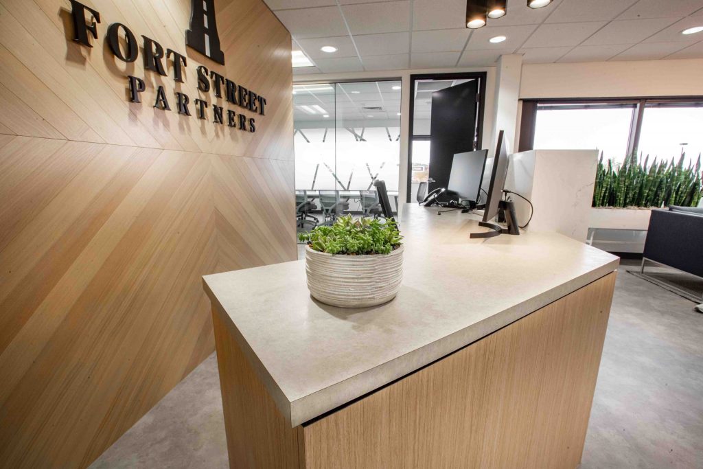 Laminate Countertop maker. Commercial Office Space.